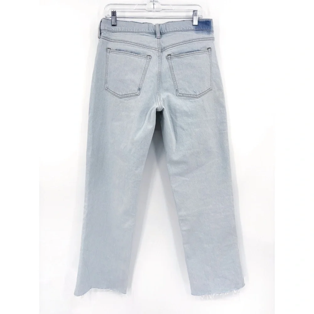 ABERCROMBIE The Baggy Low Rise Jean in Light Blue 28/6R